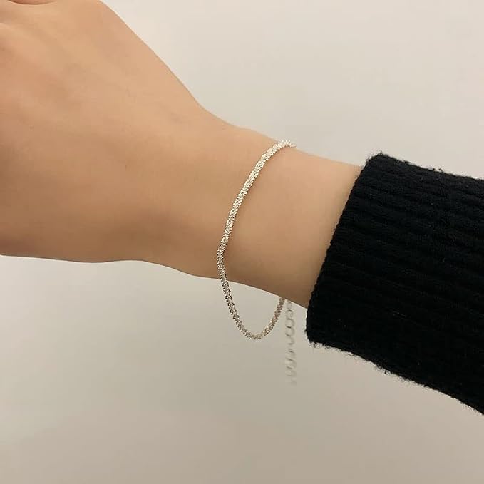 Bracelet for Women Ladies Fashion Bracelet Elegant Shiny Simple Bracelet Ladies Party Banquet Jewelry Bracelet Bracelet Jewelry