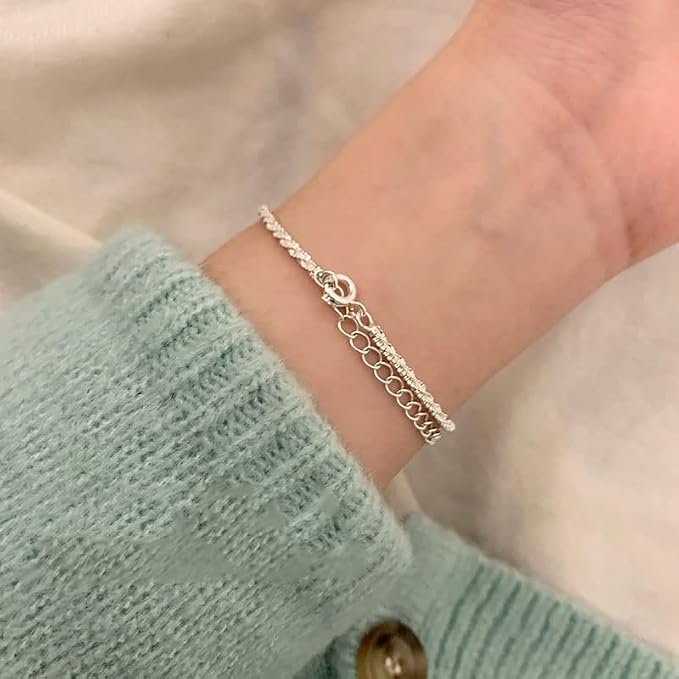 Bracelet for Women Ladies Fashion Bracelet Elegant Shiny Simple Bracelet Ladies Party Banquet Jewelry Bracelet Bracelet Jewelry